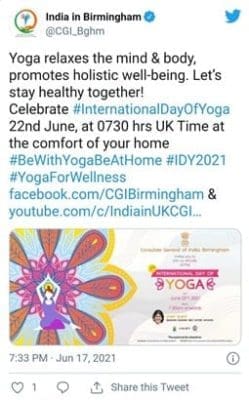 International Yoga Day in United Kingdom Yoga for Wellness