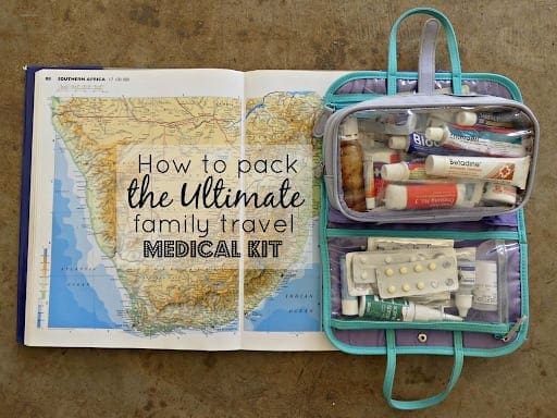 medical kit for adventurous travel