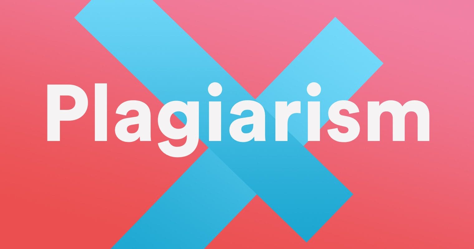 say no to plagiarism