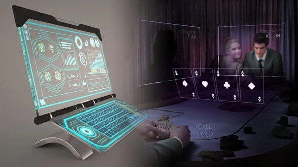 online gambling and holographic technology