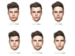 How To Choose a Hairstyle for Your Face Shape Types of Mens Face Shapes