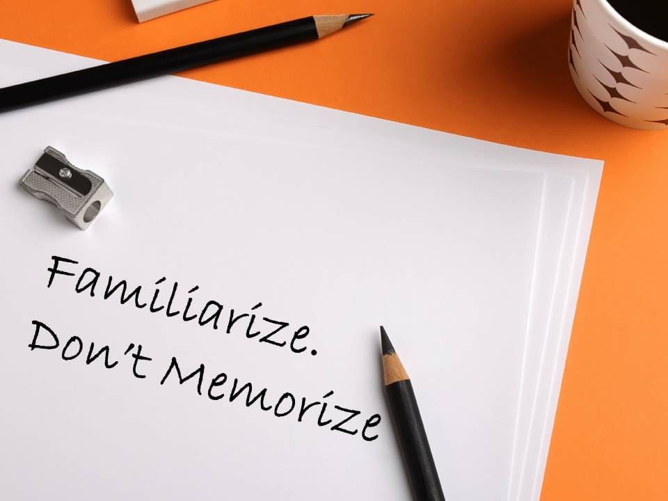 10 Tricks To Get Score Well In Your Exams 5 Familiarize