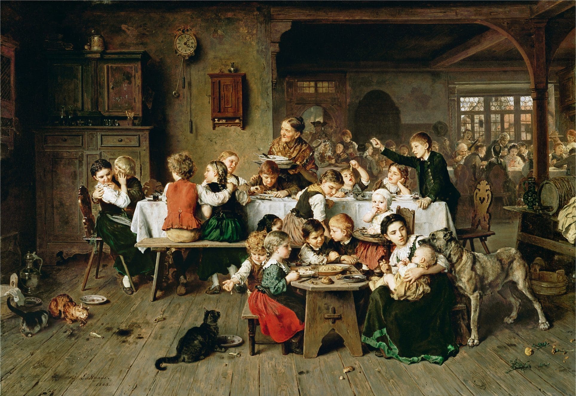 Ludwig Knaus Ein Kinderfest 1868