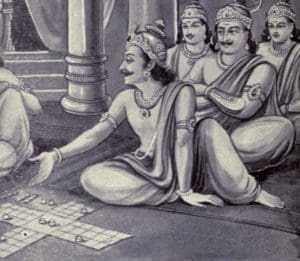 Shakuni is master of Dice Game