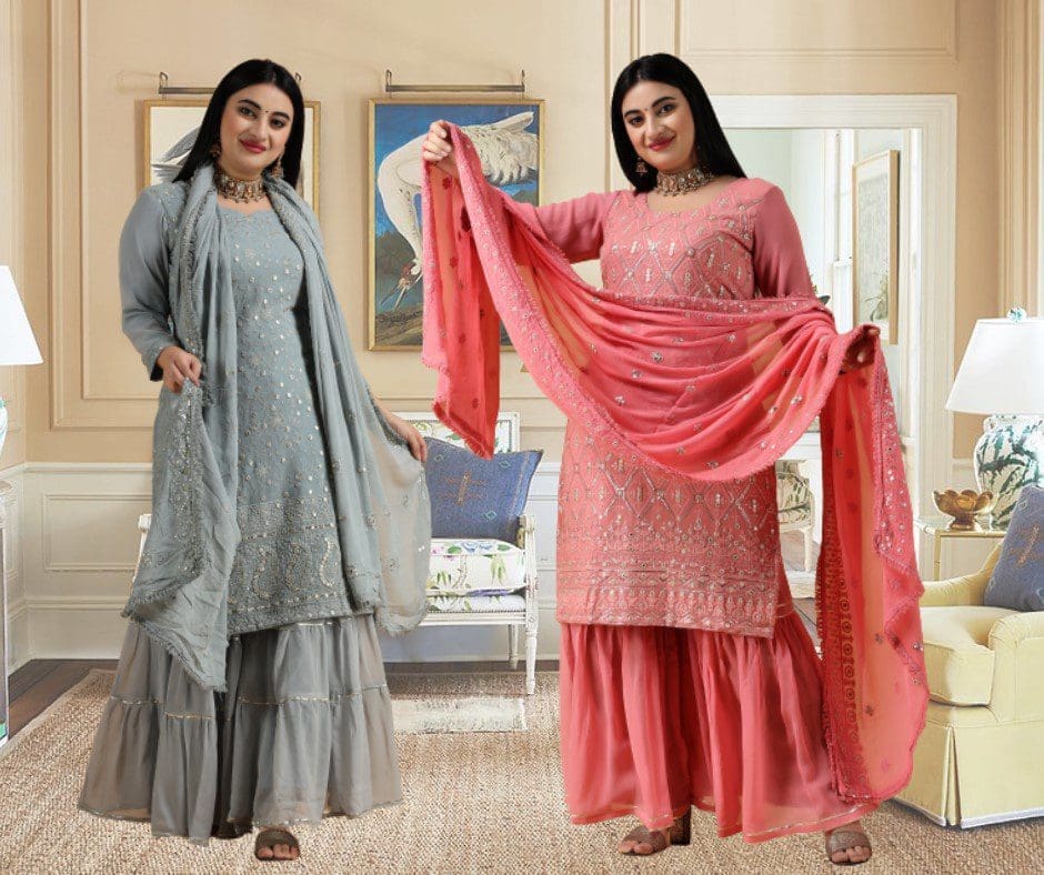 plus size sharara