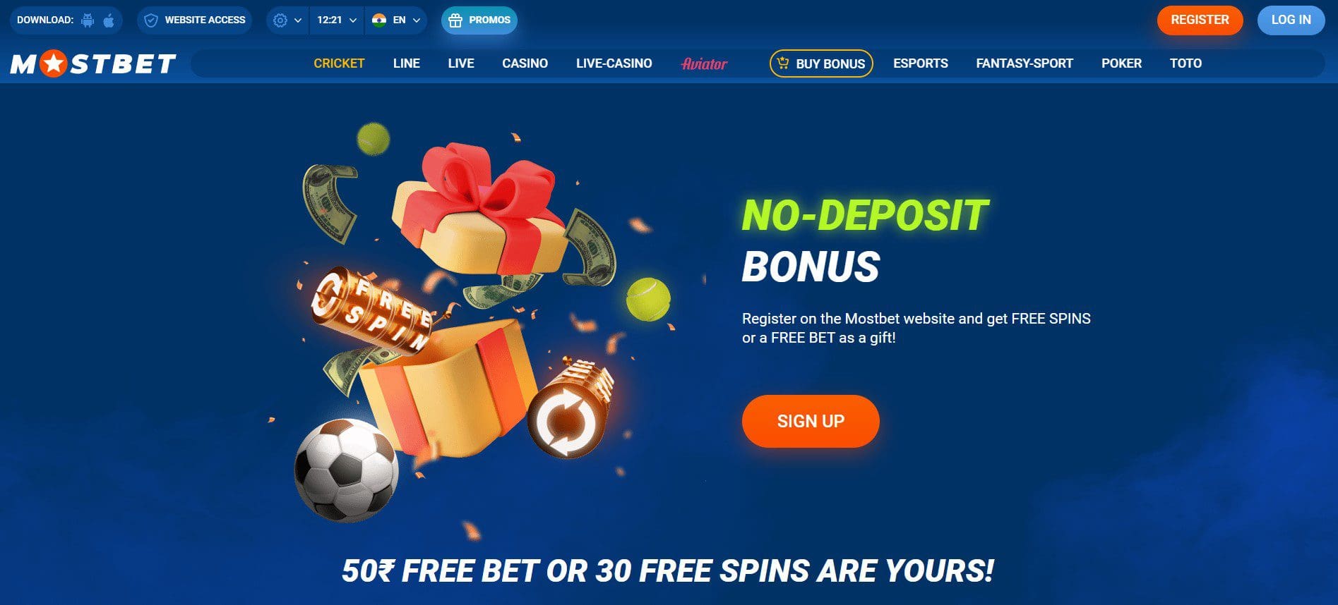 How to Get a No Deposit Bonus at Mostbet from India - 1