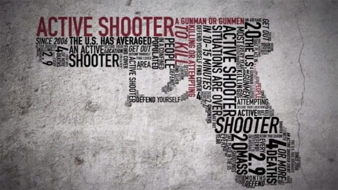 active shooter pictograph