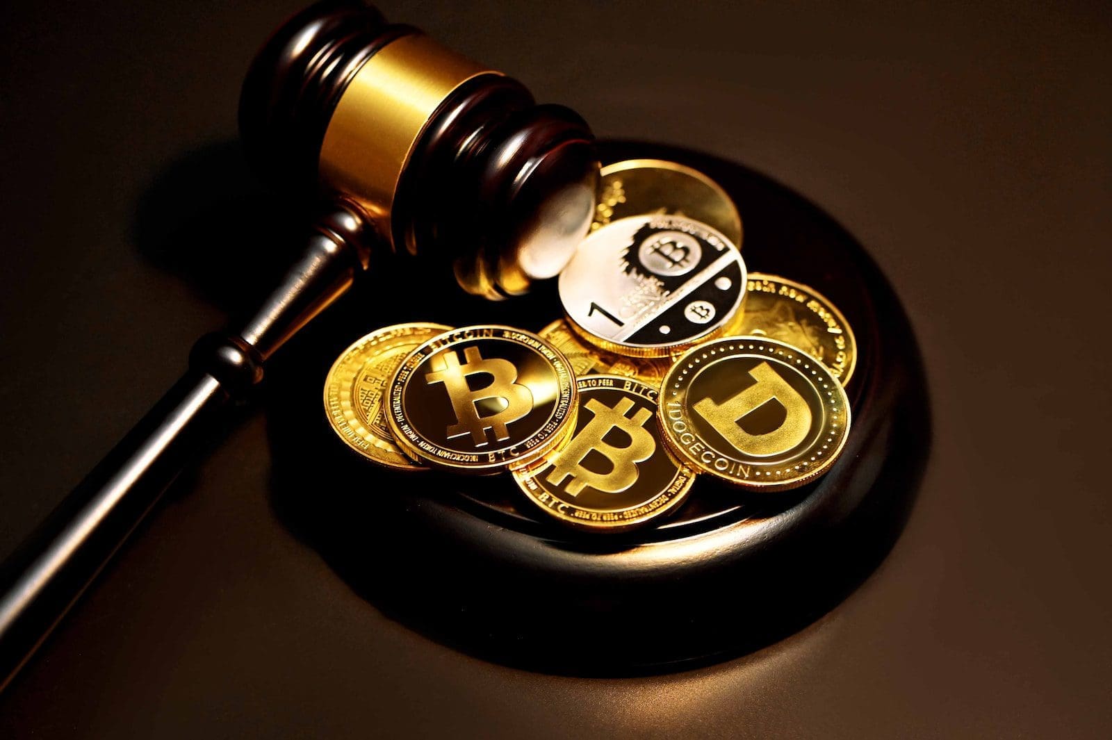 gold and black round ornament cryptocurrency tax