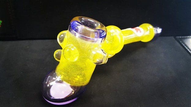 yellow bubbler for weed