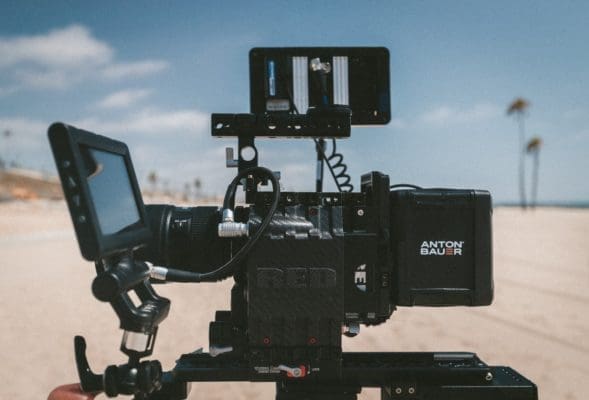 Filmmakers For Tomorrow: Vrischik D'Silva 2 selective focus photography of Anton Bauer video camera