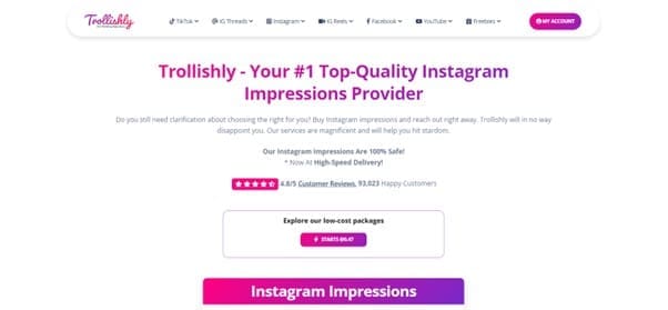 Purchase Instagram Impressions