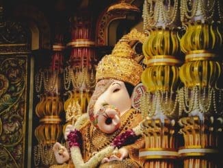Lord Ganesha figurine Ganesh Chaturthi