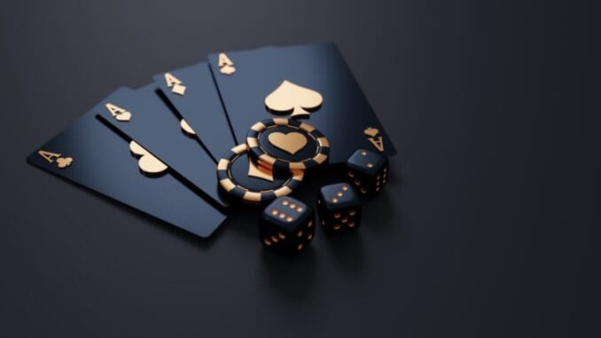 a close-up of a game board live blackjack online