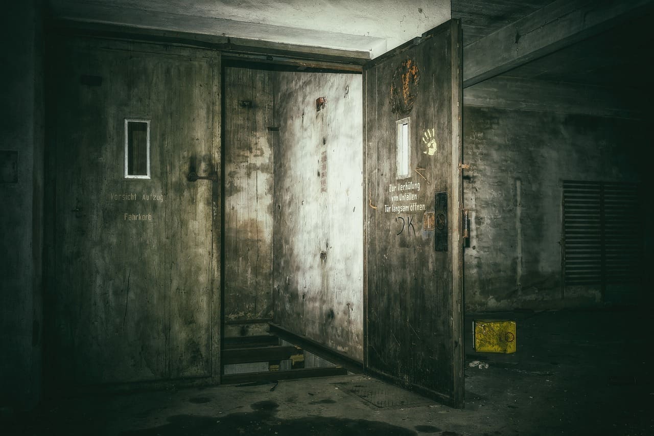 lost places, elevator, underground #35