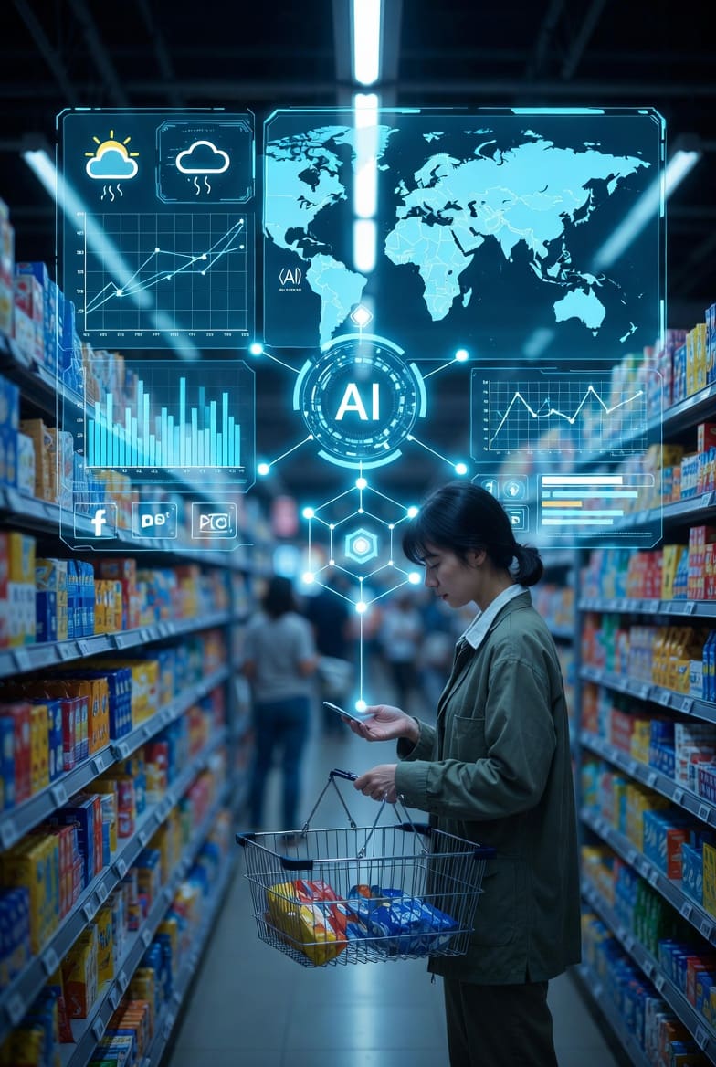 Retail mangement shopping AI